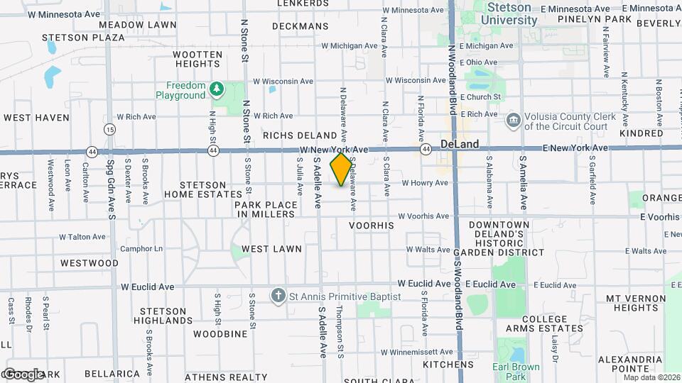 410 W Howry Ave Map and Location Details