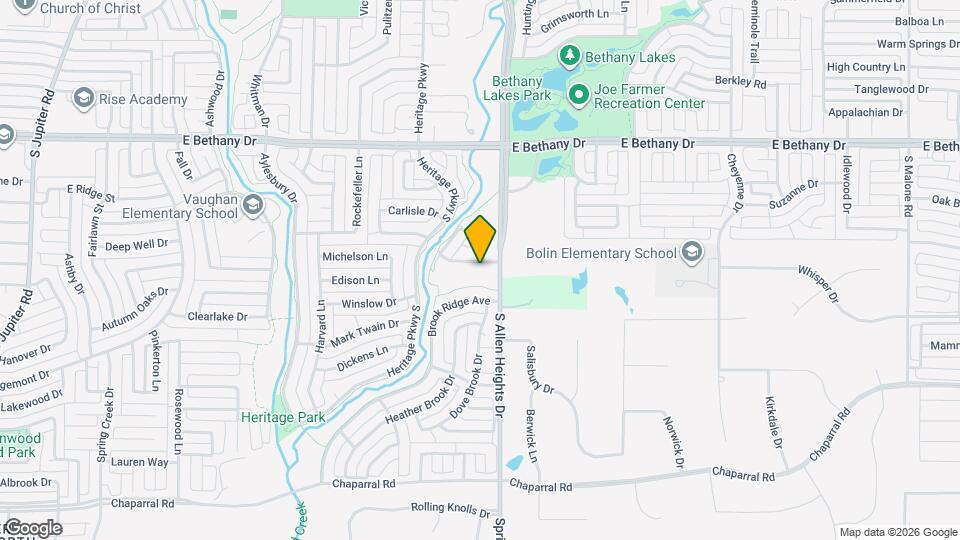 1120 Shady Brook Dr Map and Location Details