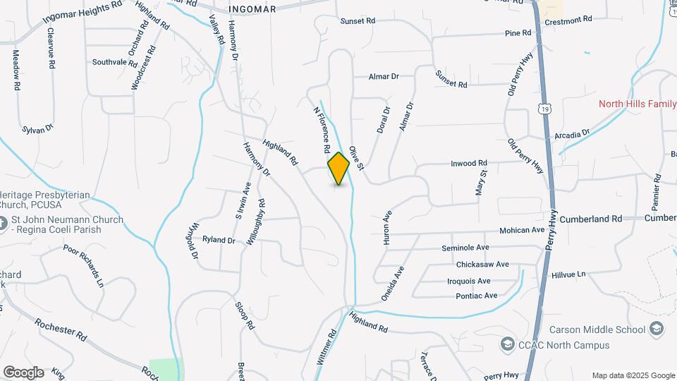 9286 N Florence Rd Map and Location Details