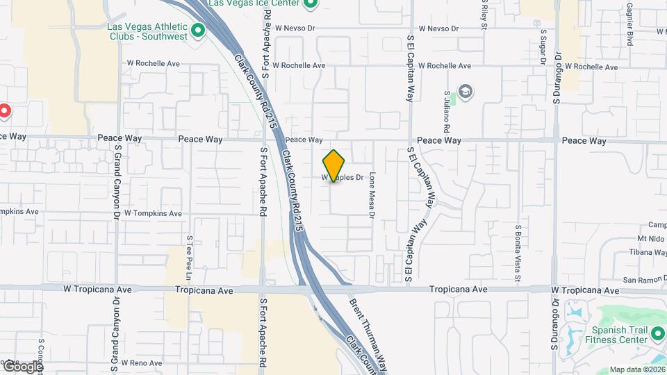 4626 Camden Bridge St Map and Location Details