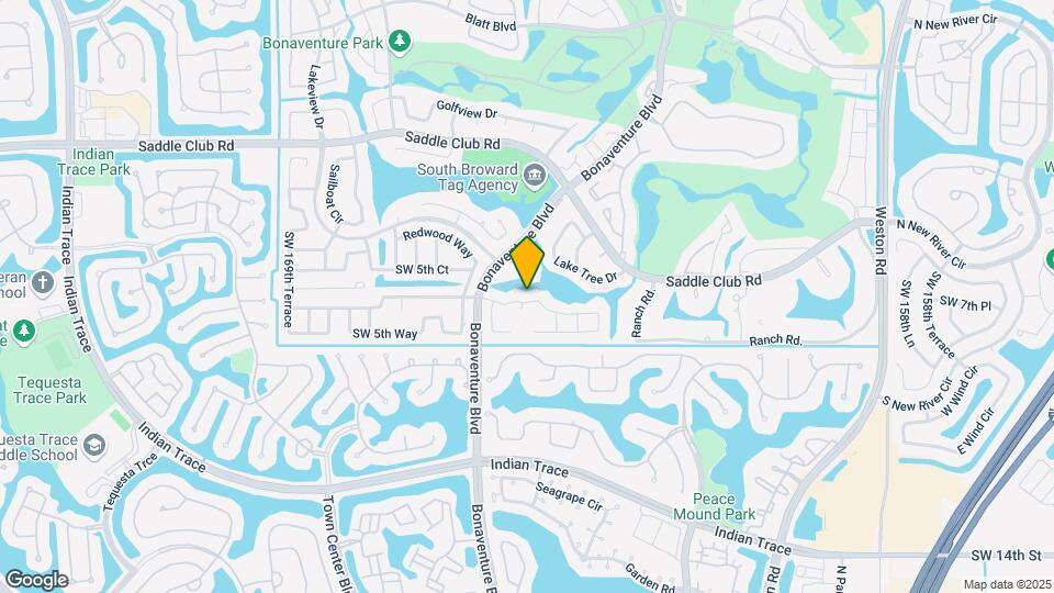 16621 Royal Poinciana Dr Map and Location Details