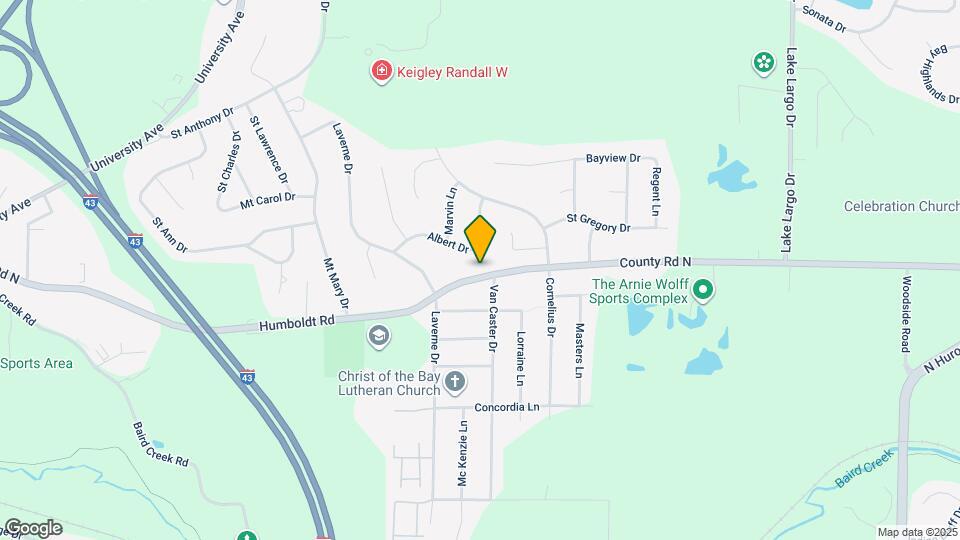 3037 Humboldt Rd Map and Location Details