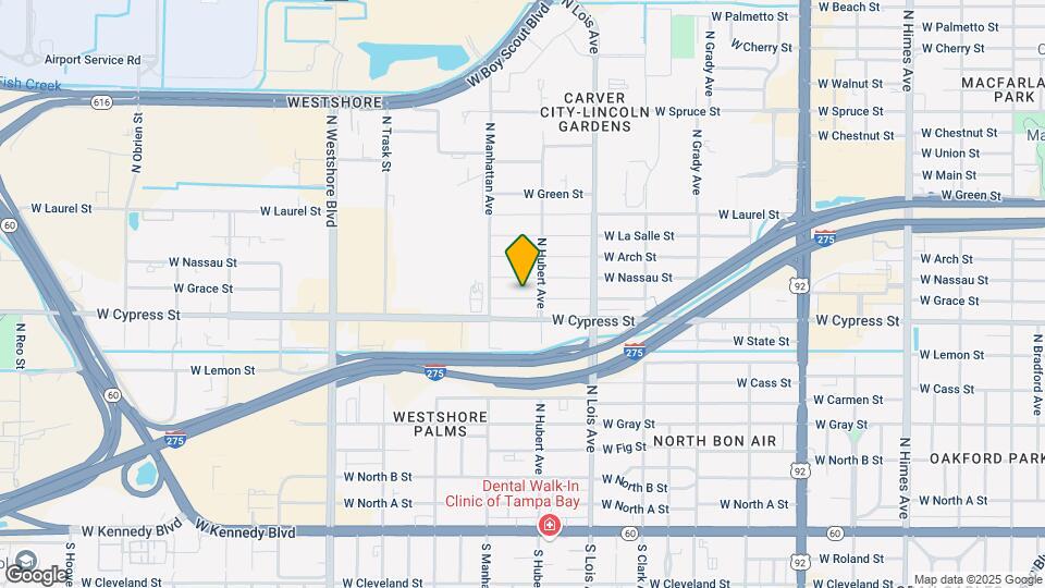 4309 W Grace St Map and Location Details