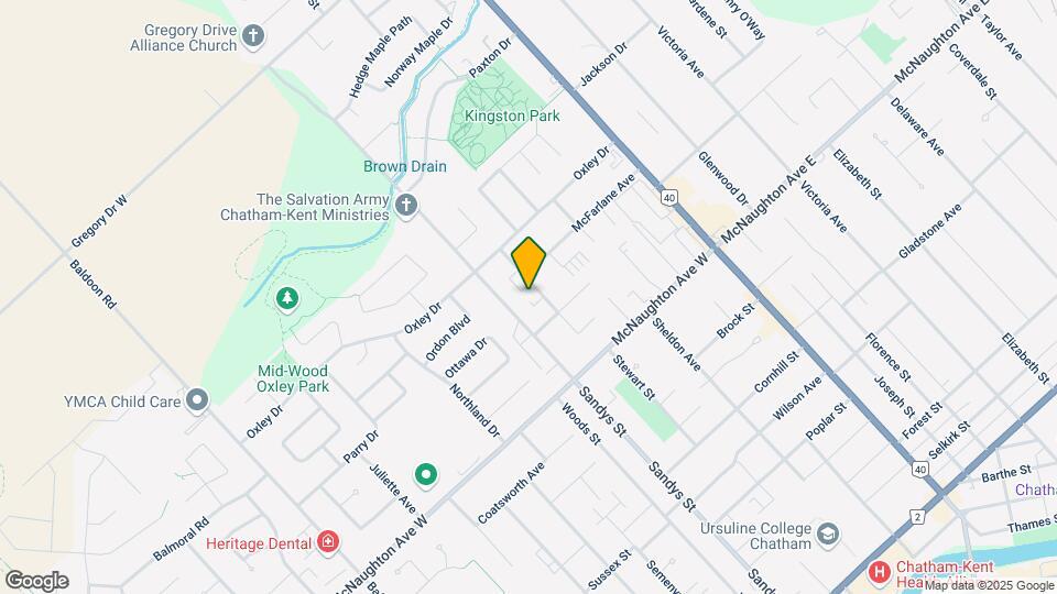 54 Timmins Cres Map and Location Details