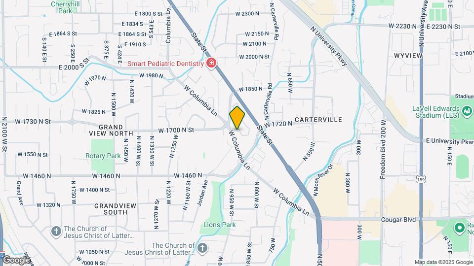 1639 Woodland Dr Map and Location Details