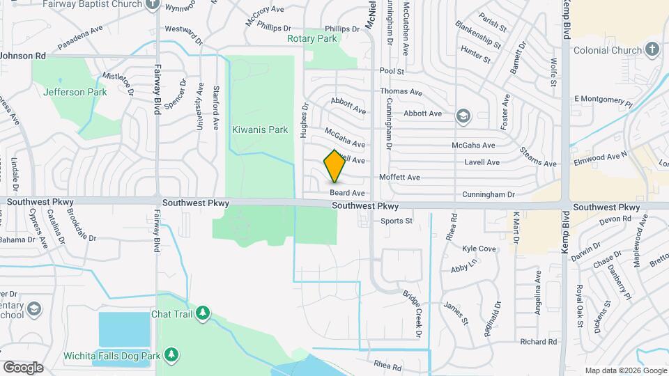 4120 Beard Ave Map and Location Details