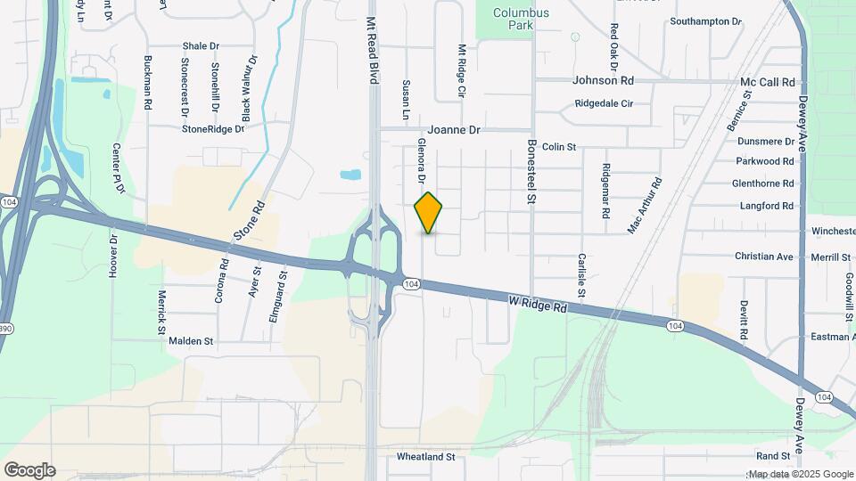 68 Glenora Dr Map and Location Details