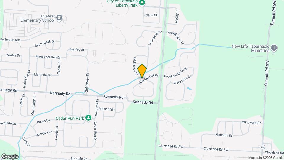 170 Brooksedge Dr Mapa y Detalles de la Ubicación