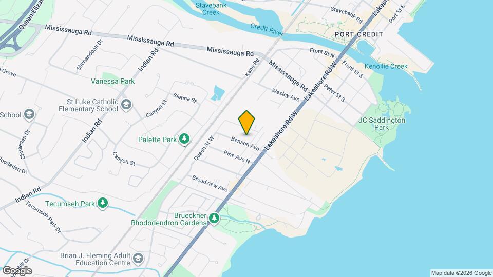 15 Benson Ave Map and Location Details