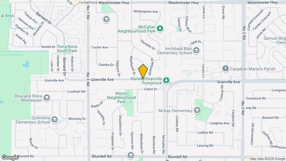 4546 Granville Ave Map and Location Details