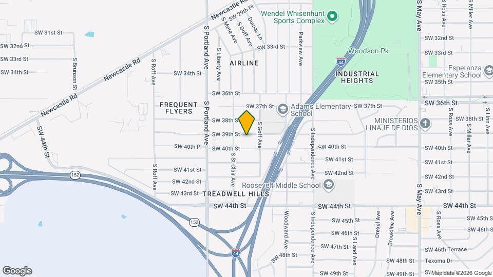 3526 SW 39th St Map and Location Details