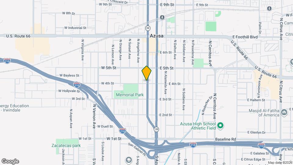405 N San Gabriel Ave Map and Location Details