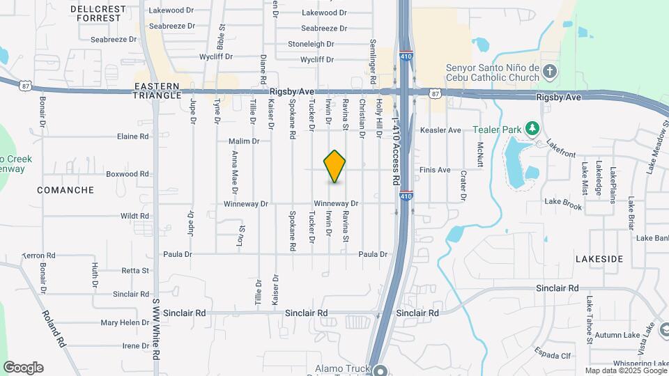 2722 Irwin Dr Map and Location Details