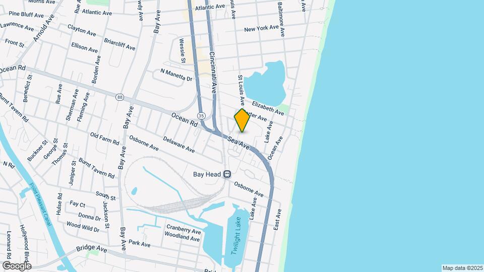 Point Beach Apartments Mapa y Detalles de la Ubicación