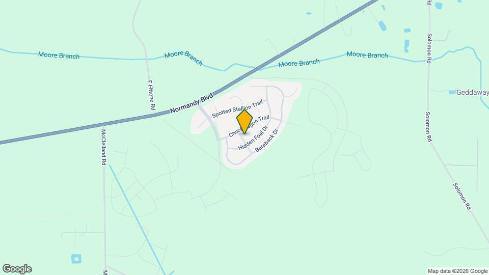 6119 Black Filly Ln Map and Location Details