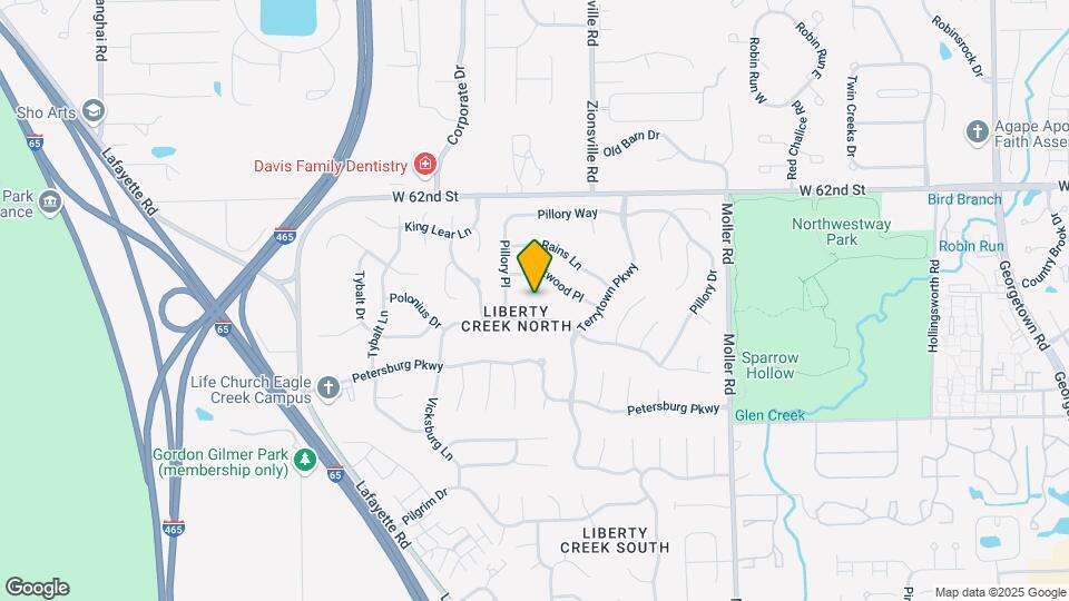 6040 Portwood Ct Map and Location Details