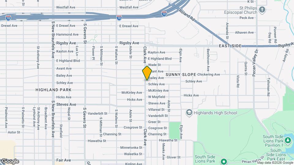 2107 Schley Ave Map and Location Details