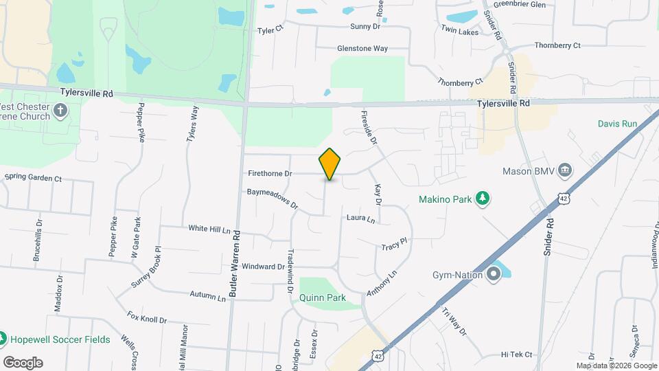 744 Maplewood Ln Map and Location Details