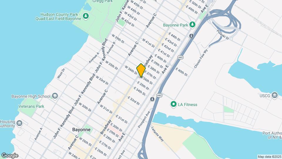 12 E 36th St Map and Location Details