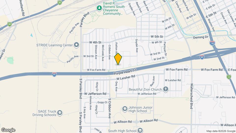 215 Patton Ave Map and Location Details