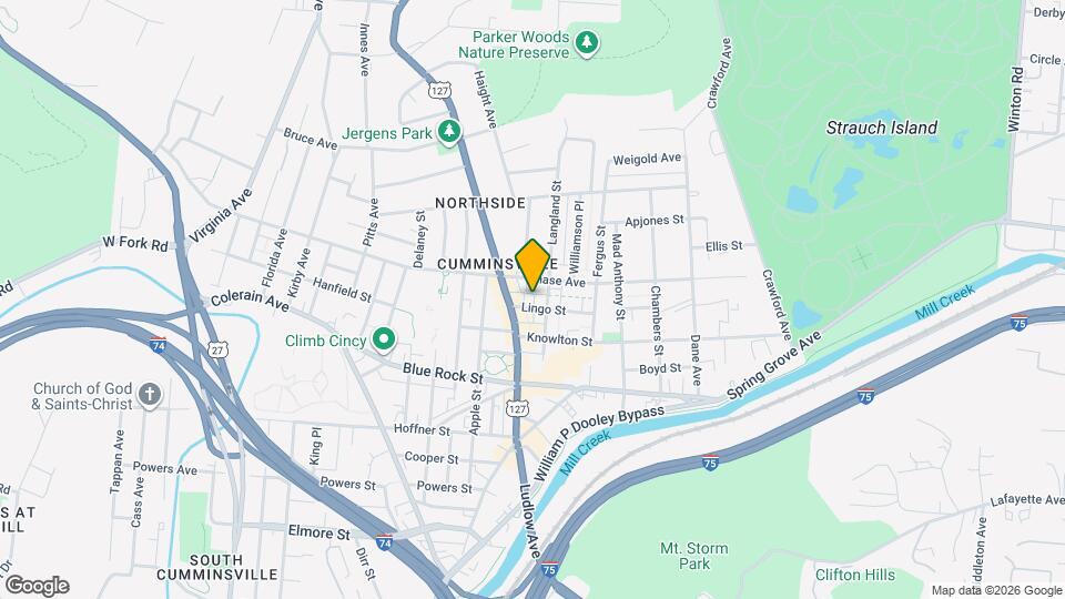 1548 Lingo St Map and Location Details