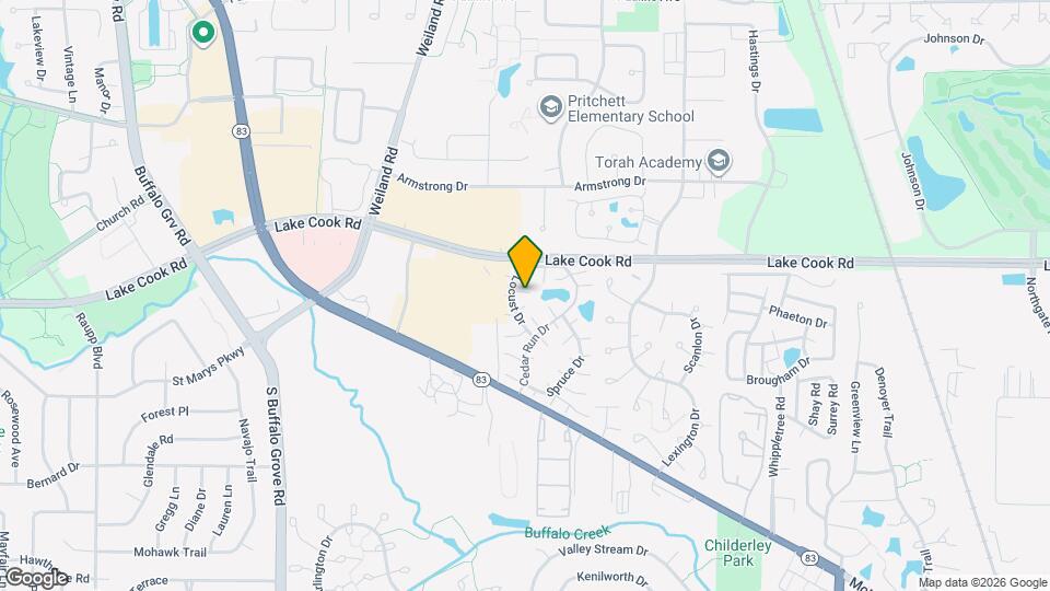 1311 Fall Ct Map and Location Details