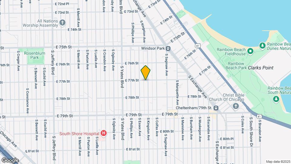 7700 S Kingston Ave Mapa y Detalles de la Ubicación
