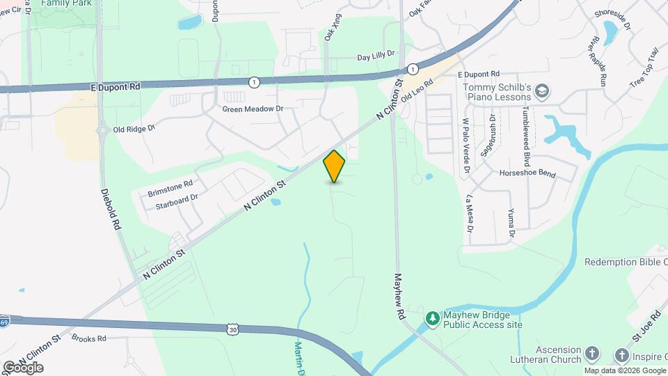5111 Pigeon Creek Ct Map and Location Details