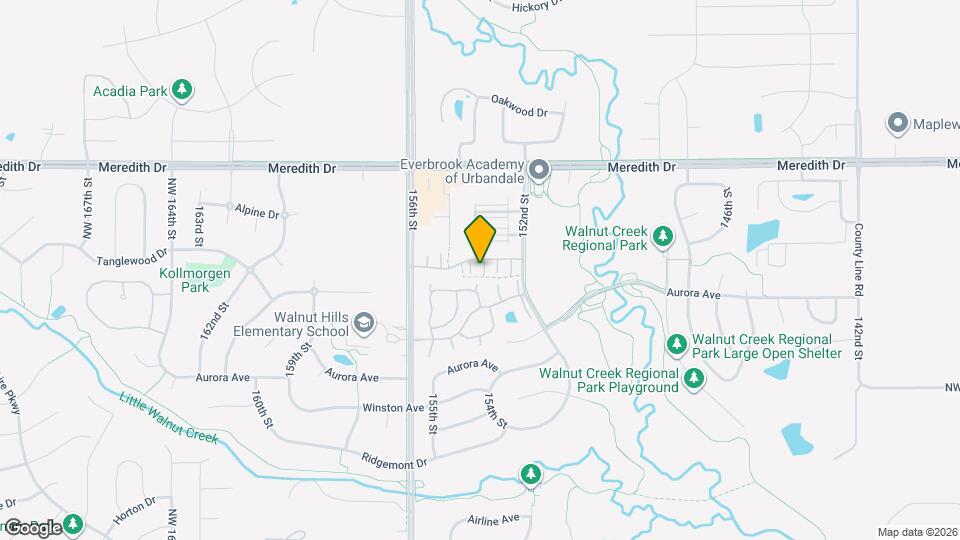 4304 153rd Pl Map and Location Details