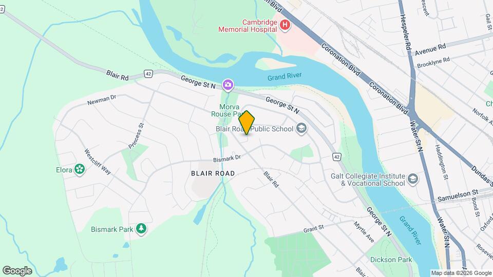 264 Blair Rd Map and Location Details