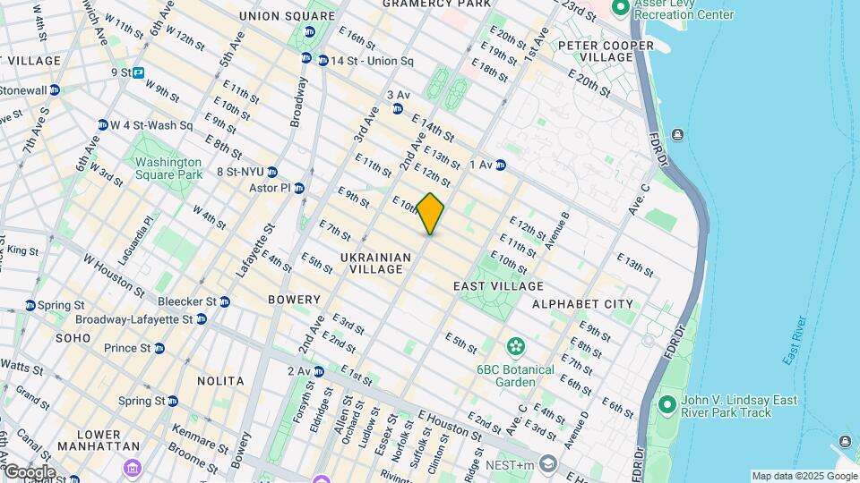 400 E 9th St, Unit 4D Map and Location Details