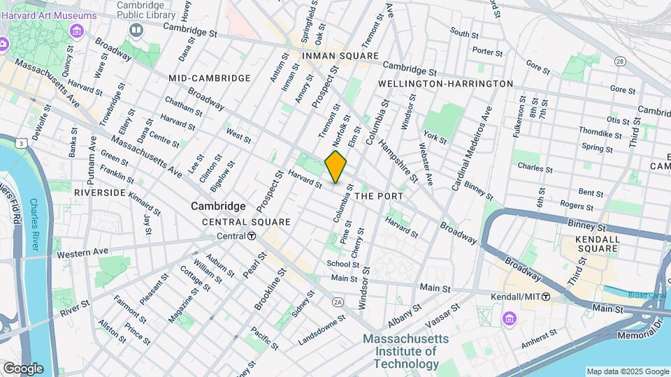 211 Harvard St, Unit 43 Map and Location Details