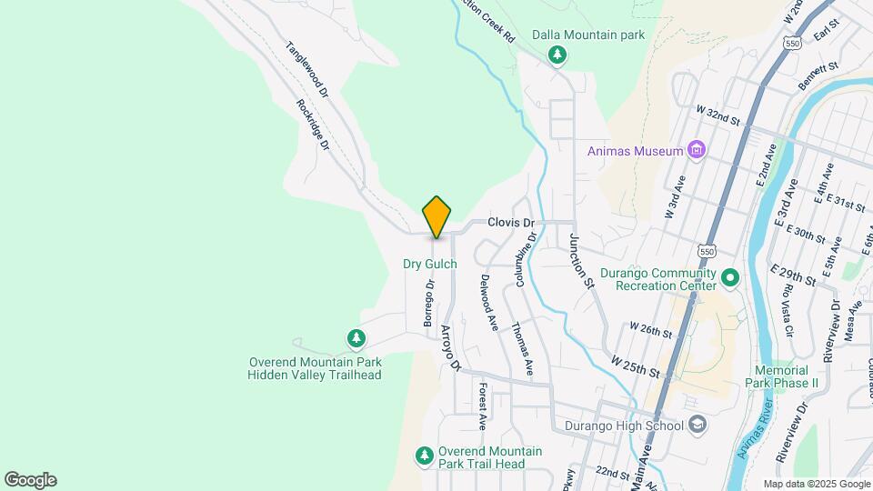 2612 Borrego Dr, Unit 2612 Map and Location Details