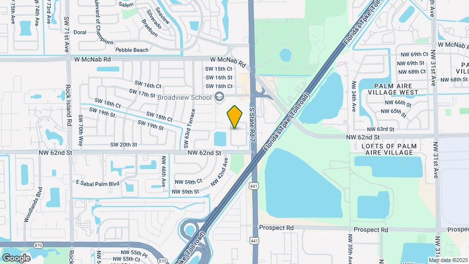 6060 SW 19th Ct Map and Location Details