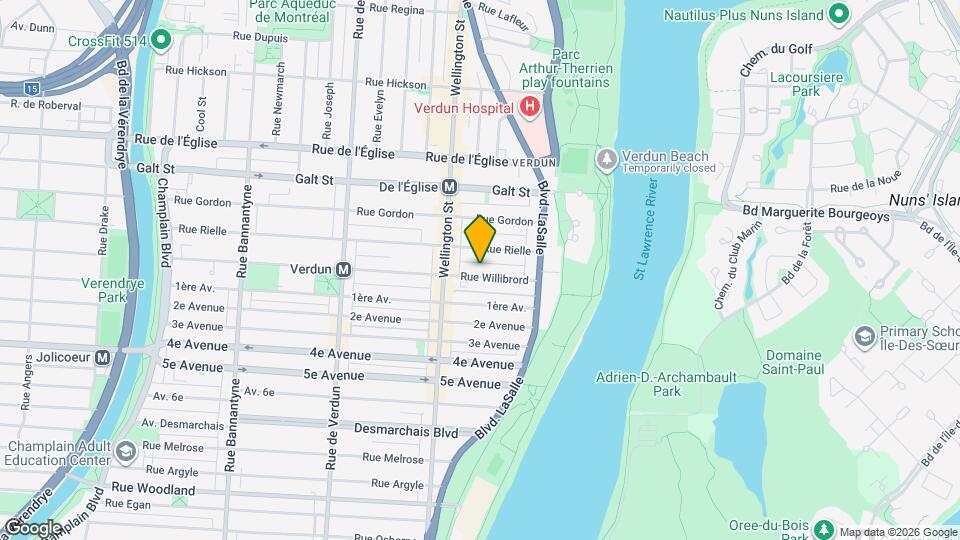 163 Willibrord Rue Map and Location Details