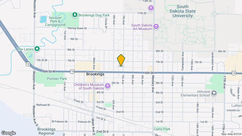 613 7th Ave Map and Location Details