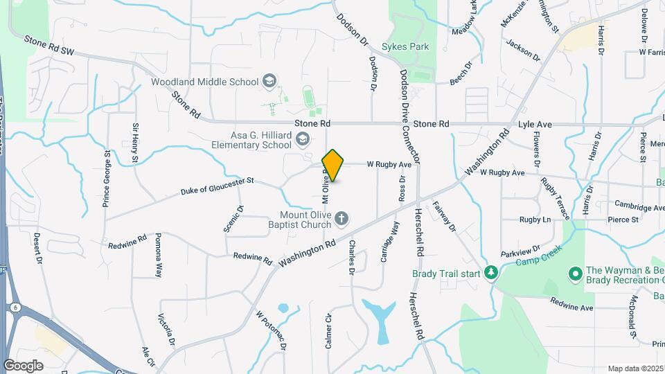 3416 Mt Olive Rd Map and Location Details