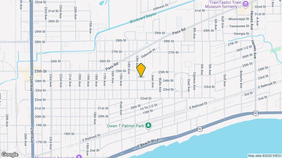 1254 24th St Mapa y Detalles de la Ubicación