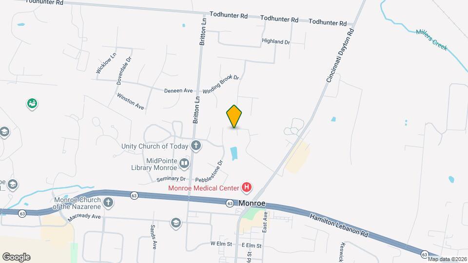 260 Overbrook Ct Map and Location Details