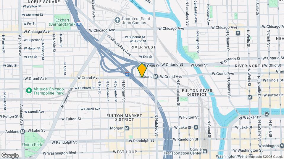 851 West Map and Location Details