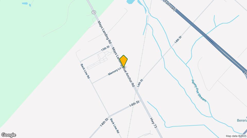 1229 Mays Landing Rd Map and Location Details