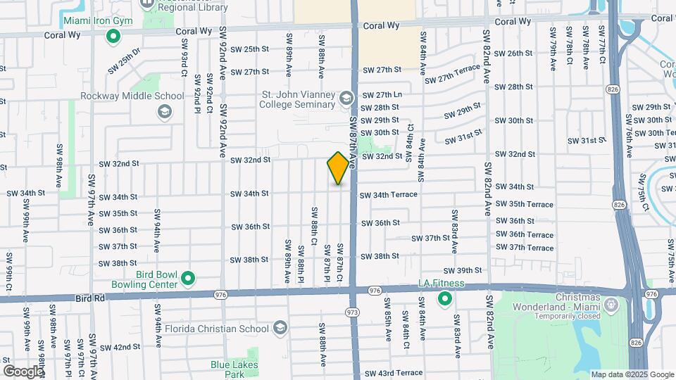 8753 SW 34th St Map and Location Details