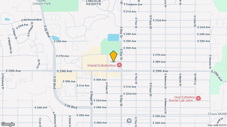 3128 E 28th Ave Mapa y Detalles de la Ubicación