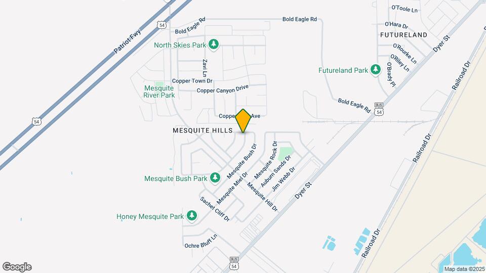 11985 Mesquite Lake Ln Map and Location Details