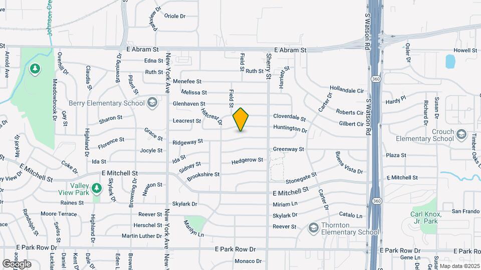 2115 Ridgeway St Map and Location Details
