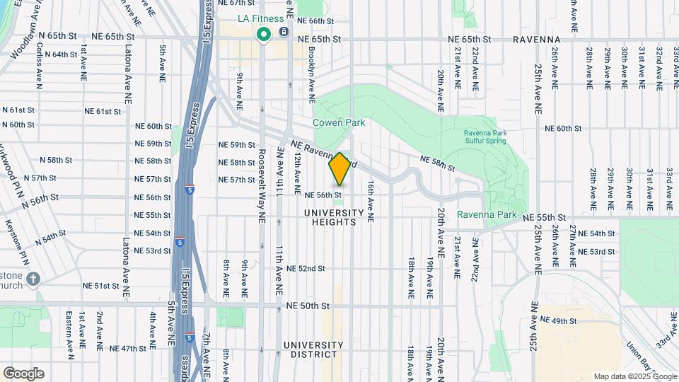 5600 Univeristy Way NE Map and Location Details