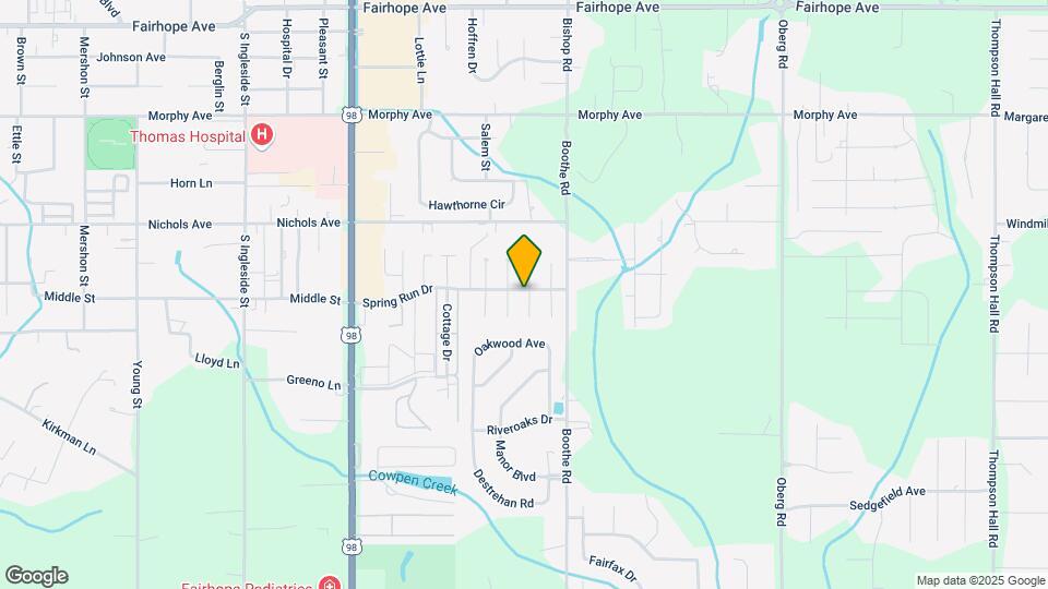 600 Westchase Ct S Map and Location Details