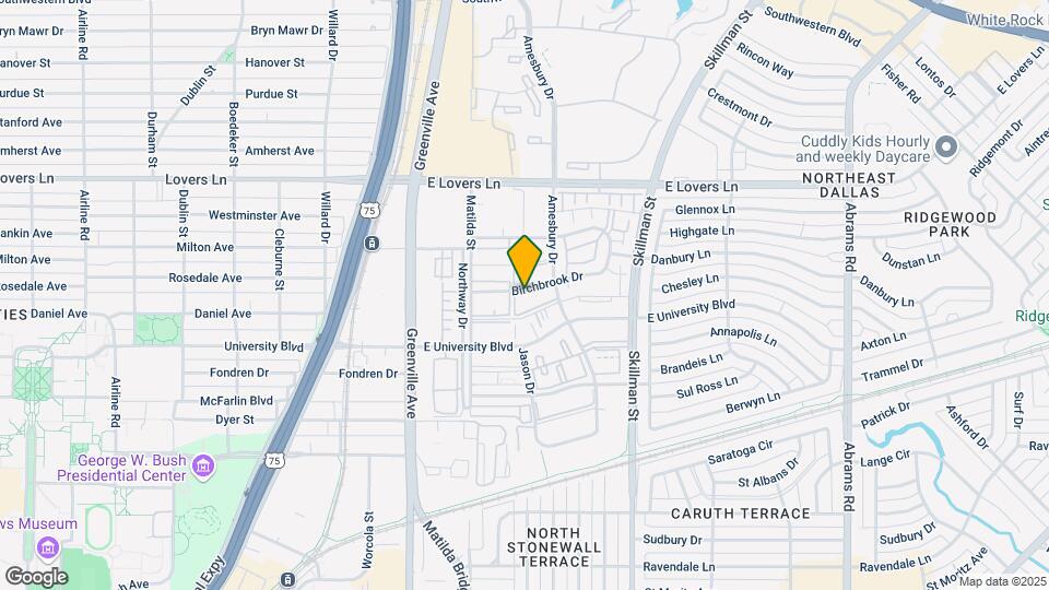 5924 Birchbrook Dr Map and Location Details