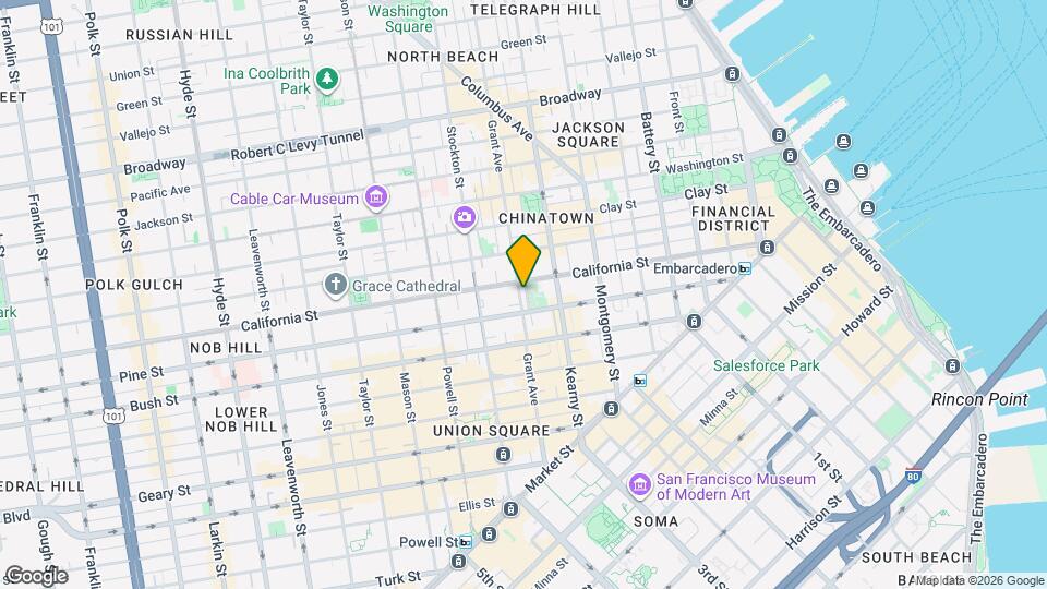 544-546 Grant Ave Map and Location Details