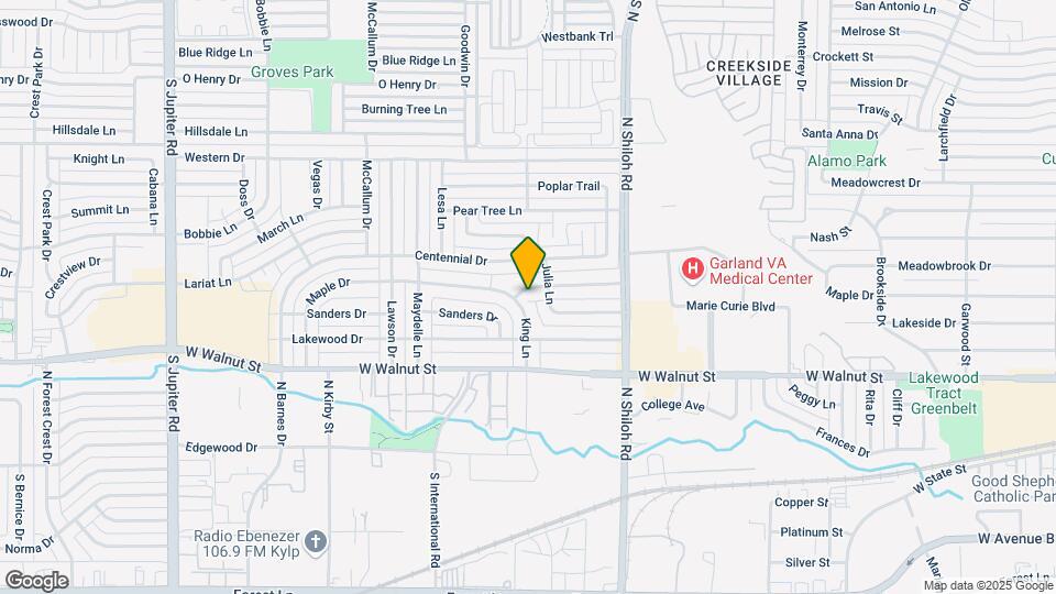 2714 Maple Dr Map and Location Details